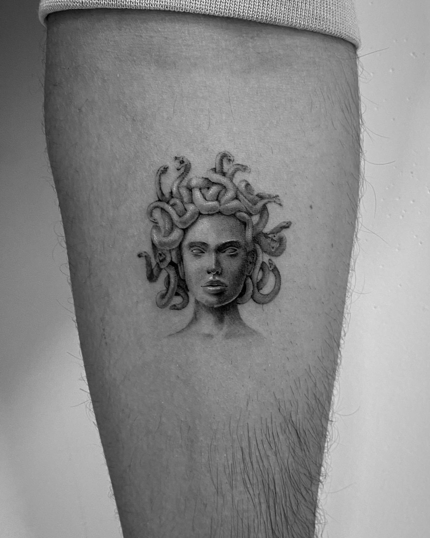 realistic medusa tattoo  All Things Tattoo