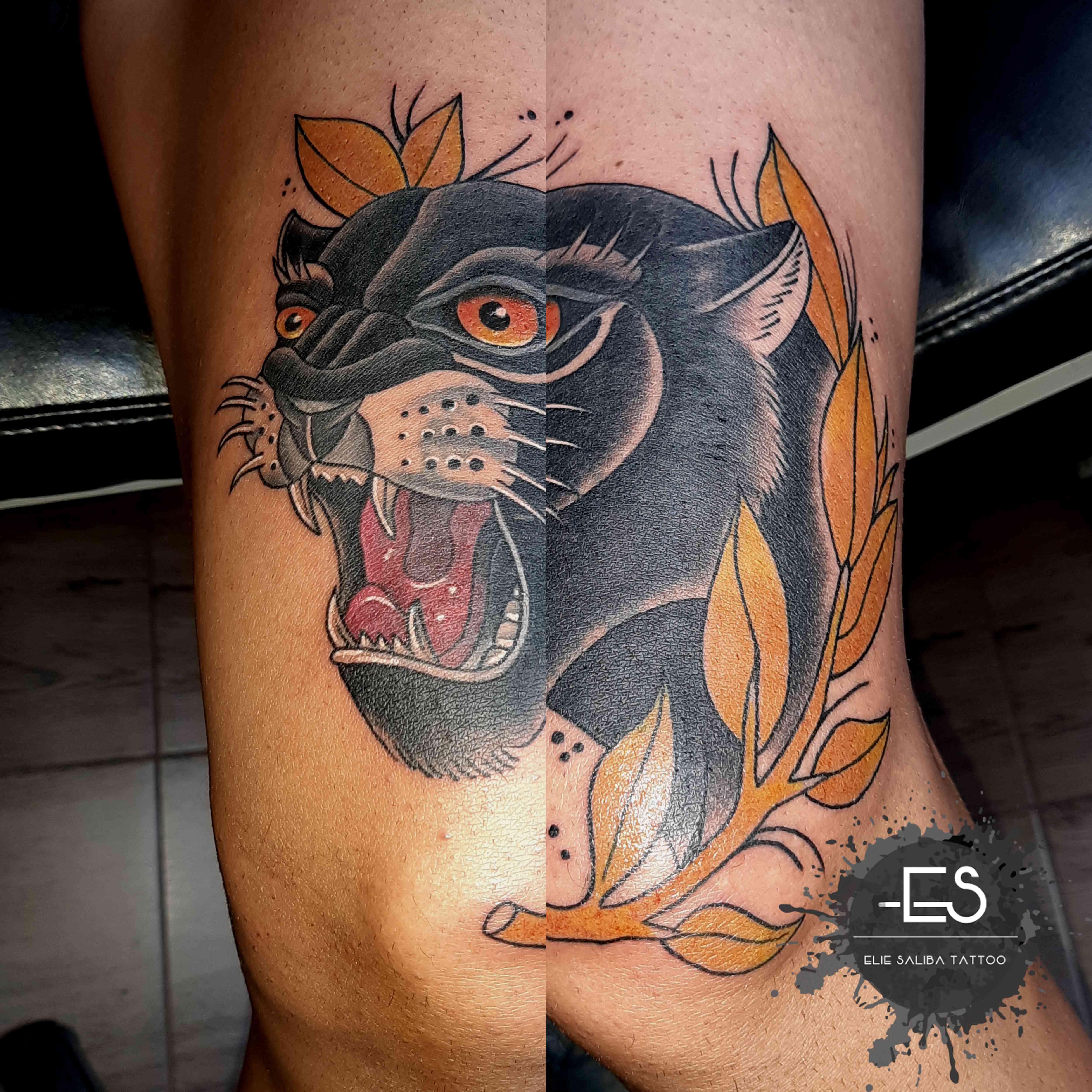 Top 11 Best Traditional Panther Head Tattoo