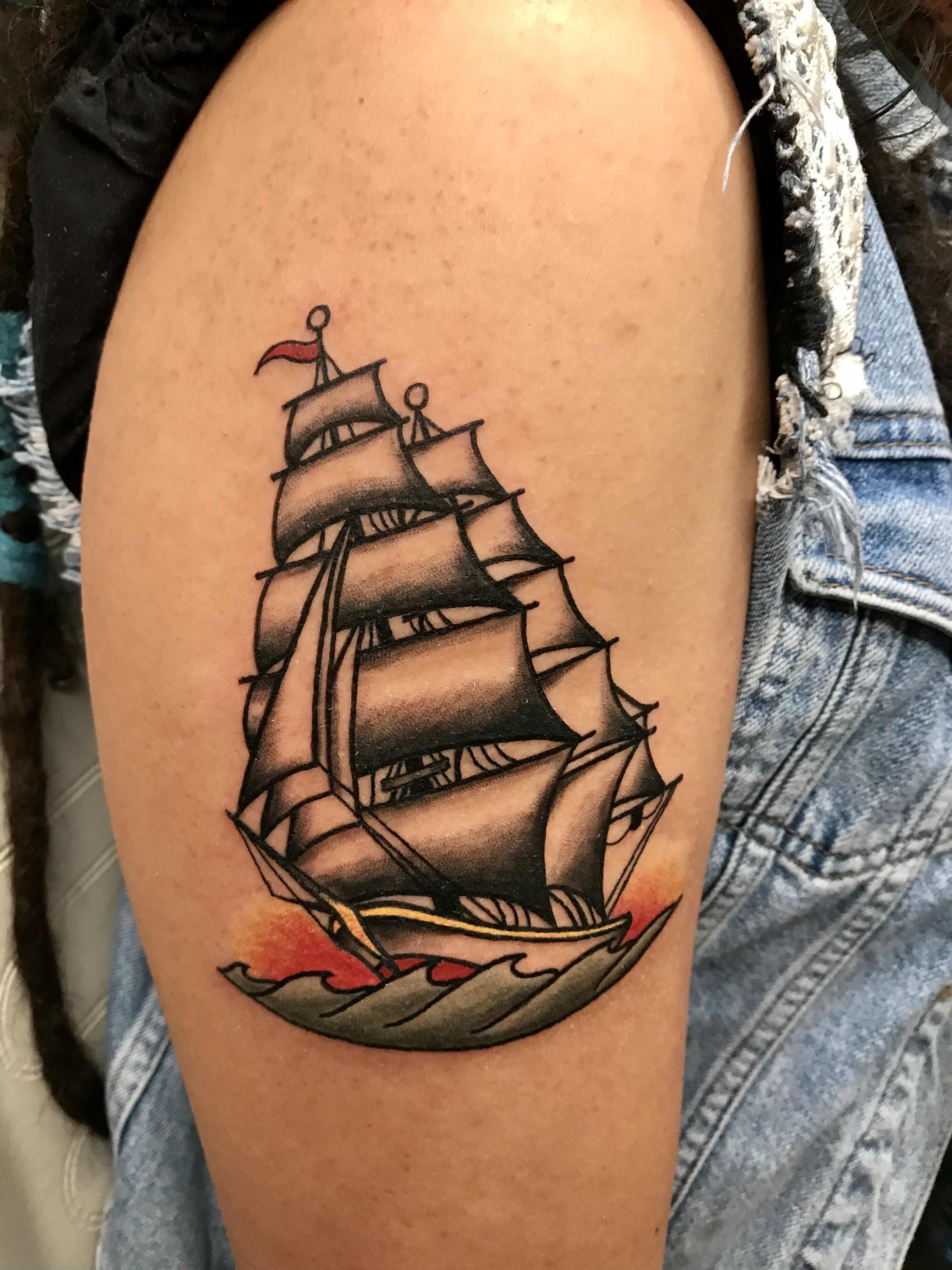 Manila Tattoo Shop on Instagram Happy sunday   sailorjerry ship by  keanmendez 