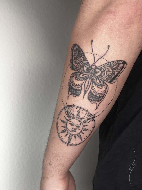 Moth to a Flame  rTattooDesigns