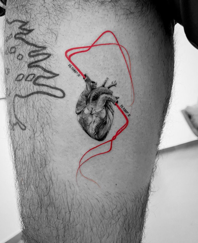 Anatomical Heart Tattoos History Meanings  Designs