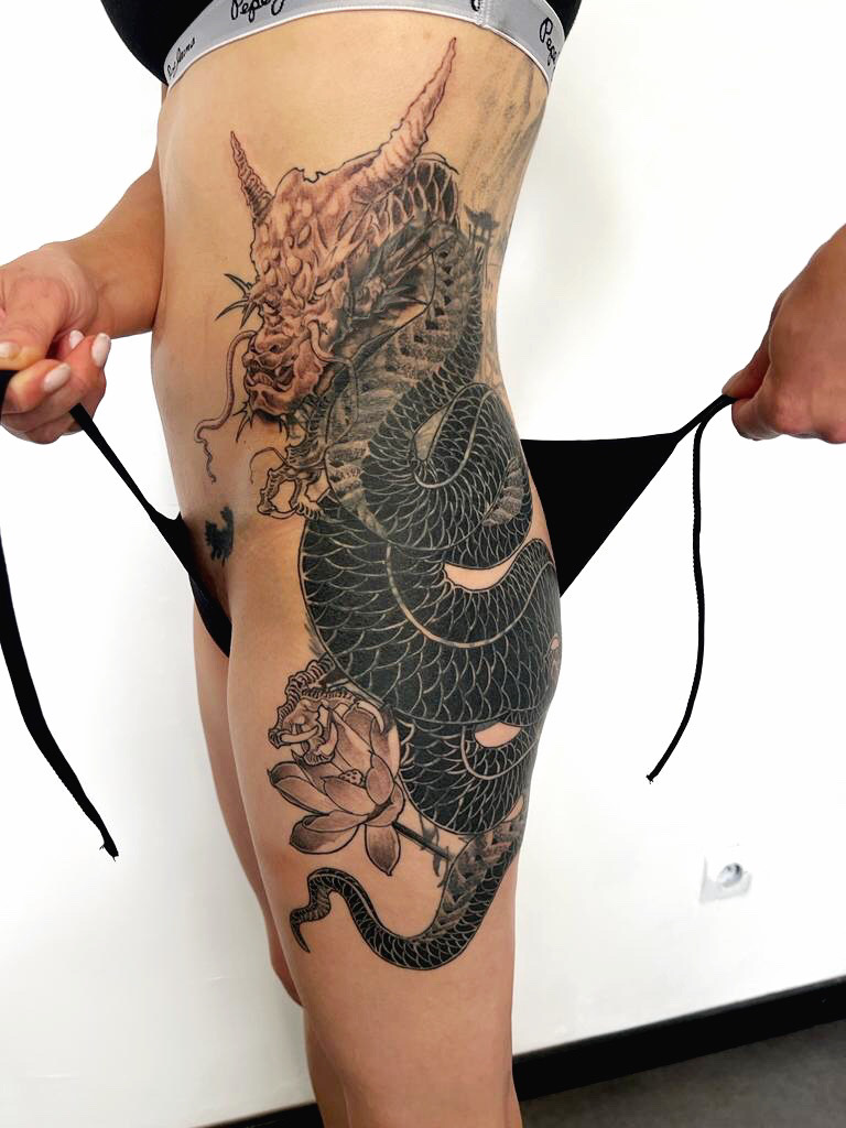 Cover Up Dragon || Book-ink